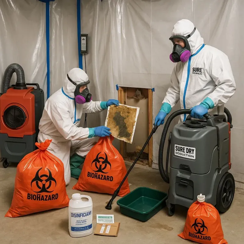 Contaminated Water Handling Protocols process in Westwood, MI