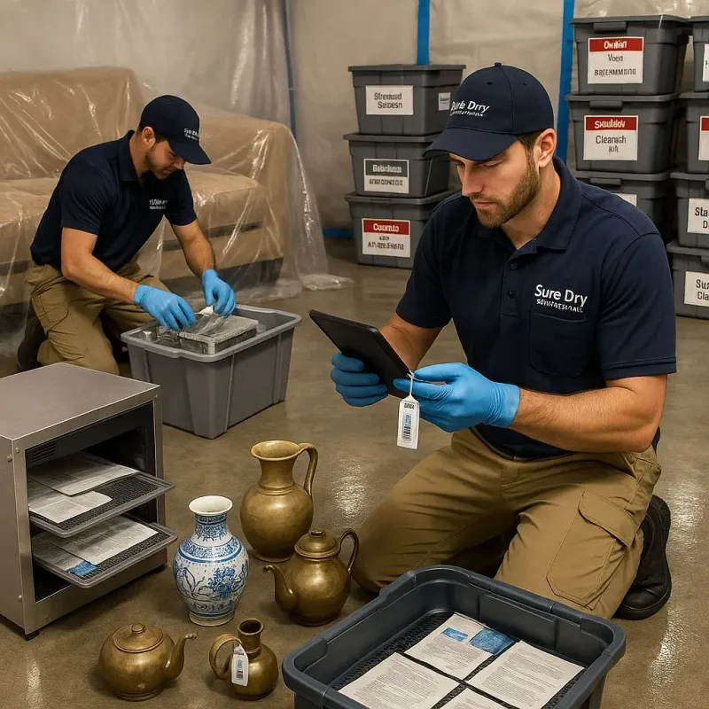 Content Protection and Restoration process in Westwood, MI